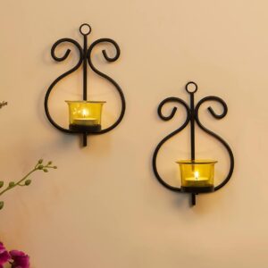 Wall Candle Sconces (Set of 2)
